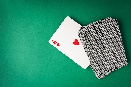 às de copas - mãos e ações no Blackjack